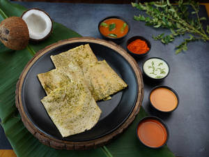 Keerai Dosa(spinach Garlic Dosa)(220 Gms)