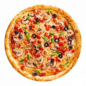 Pizza Mushroom[Large] + 250ml Cool Drink  + Vada PavFree [Free[online]