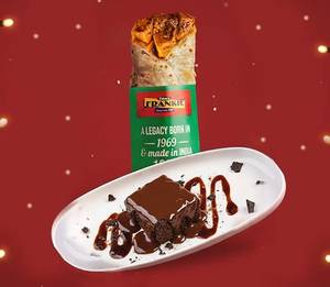 Frankie - Tawa Paneer Roll + Brownie