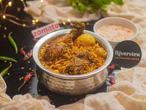 Kolkata Chicken Dum Biryani