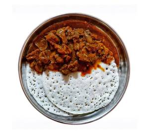 2 Appam with Beef Curry