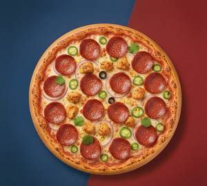 Chicken Pepperoni Pizza