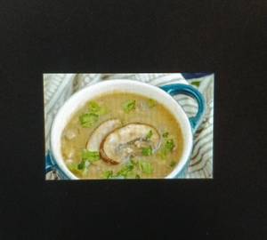 Mushroom soup