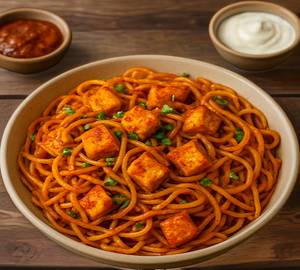 Paneer noodles
