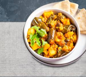 Aloo Baigan Dry