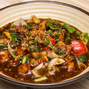 Black Pepper Sauce Tofu