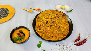 Methi Paratha Dal Tadka Meal