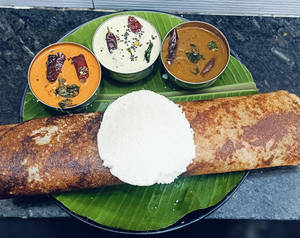 Idly (1 Peice ) With  Plain Dosa