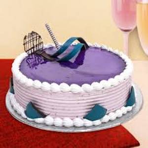 Eggless blueberry cool cake