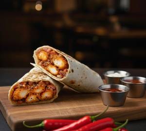 Peri Peri  Fried Chicken Shawarma