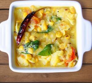 Cabbage Kadala Paruppu Kotu