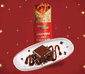 Frankie - Classic Chicken Roll + Brownie