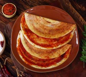 3 Chettinadukara Dosai With Sambar &Chutni