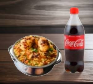 Egg biryani 700gm +4 chicken 65+ min coke 1 (time 11.30 am to 4 pm only)