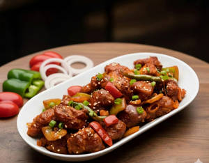 Mushroom Chilli