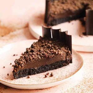 Euphoric Brownie Mousse Fudge Slice