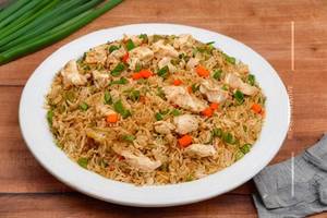 Burnt garlic chicken Fried Rice