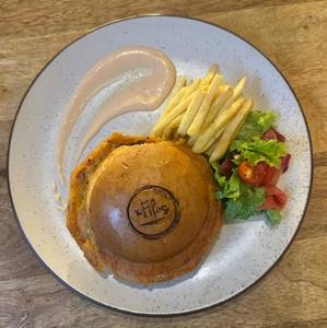 Grilled Chicken With White Makhan Burger (Ufo)