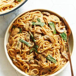 Mashroom Noodles