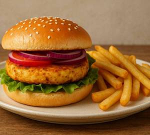 Aloo tikki burger