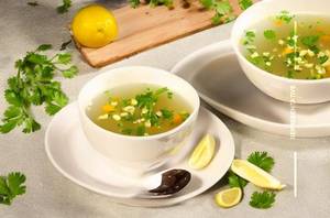 Lemon Coriander Soup