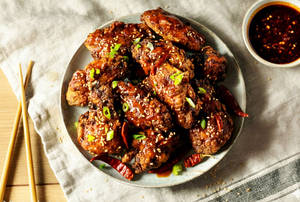 Schezwan Wings