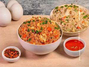 Egg Burnt Garlic Fried Rice