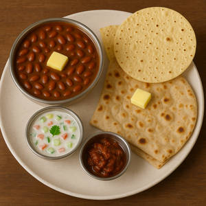 Butter Roti Rajma Set