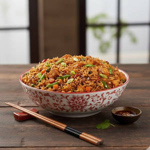 Veg Triple Scehzwan Fried Rice