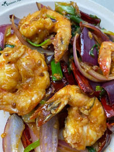 Prawns Oyster Chilly