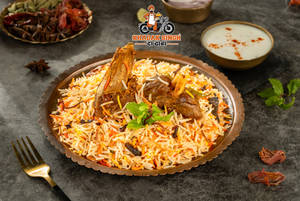 Mutton Biryani With Raita