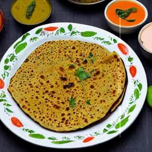 Methi Paneer Ajwain Parath