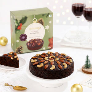 Festive Plum Cake Bliss For Christmas (350 Gm)