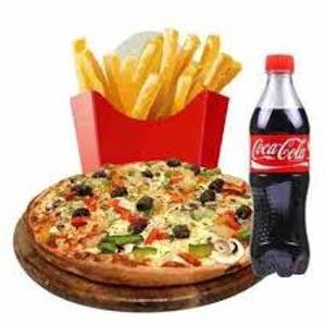 1 Capsicum & Paneer + 1 Plain Fries