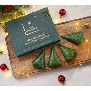 Pre Made Chilled Calcutta Supari Saada Paan (Pack Of 4)