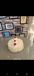White Forest Cake