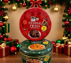 English Dundee Cake [450 g] with Dates with Cherries Cake [400 g]