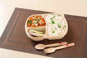 Kadhai Paneer with Rice
