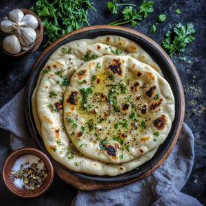 Cheese Garlic Naan