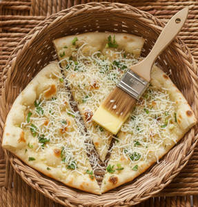 Cheese Garlic Naan