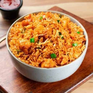 Chicken Tripple Scehzwan Fried Rice