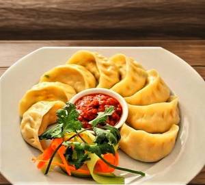 Paneer steamed momos