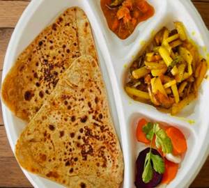 Aloo Bhujiya+4Pic Paratha