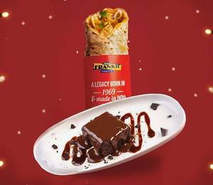 Frankie - Egg & Veg Roll + Brownie