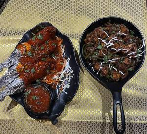 Veg Lollipop [3 pieces] With Chilli Paneer