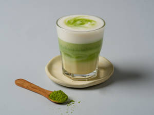 Hot Matcha Latte-Regular Milk