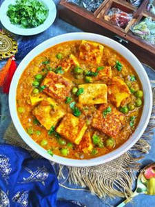 Jain Matar Paneer- Navratri Special