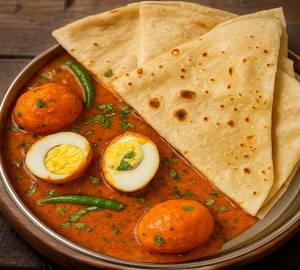 3 Chapati Egg Roast