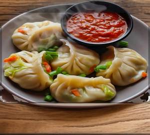 Veg Momos [5 Pieces]