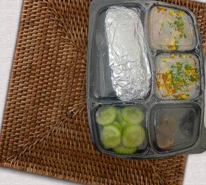 Paneer Bhurji+chapati 5